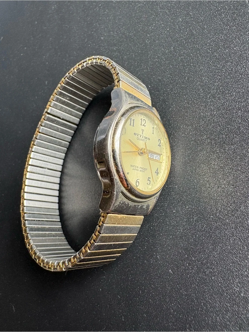 Ottimo Women’s Gold & Silver‎ Two-Tone Quartz Watch with Day-Date